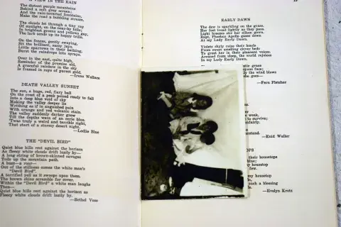 [photo inside the pages of a book