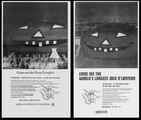 Showing both the 1964 (left) and the 1968 (right) invitation that appeared in the Times and the Herald-Examiner