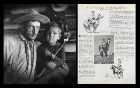  Hart Merriam Schultz with his father