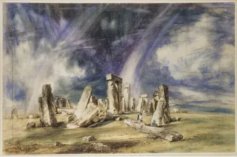 Stonehenge As painted by John Constable, 1835