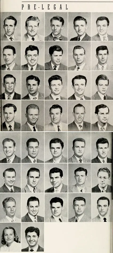 Cannon’s Pre-law class at Stanford