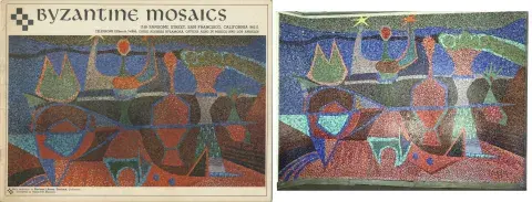 varda mosaic in Stockton