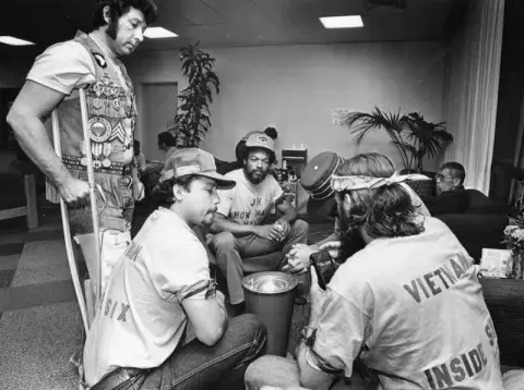  Vietnam-era veterans at Wadsworth VA Hospital