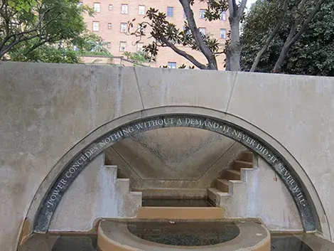 photo of maguire gardens grotto