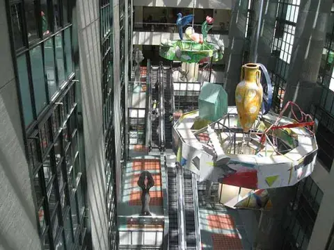 Atrium of Tom Bradley Wing