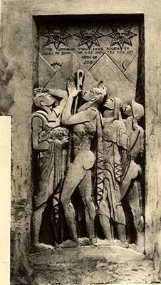 Relief representing Music