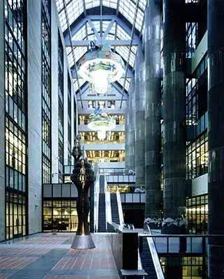 Atrium of Tom Bradley Wing