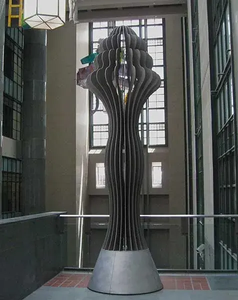 Sculpture by Ann Preston, "Illuminations"