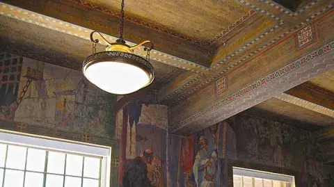 Ivanhoe murals Department of International Languages, formerly the Children’s Reading Room