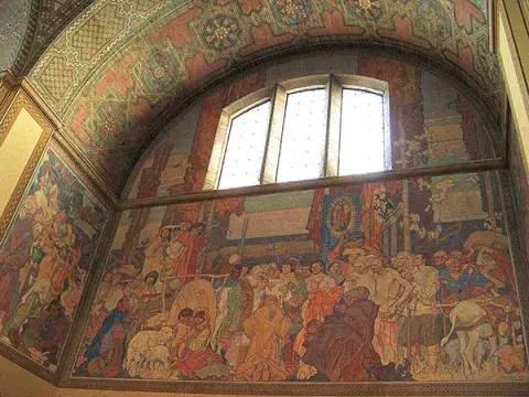 The Founding of the Pueblo de los Angeles mural