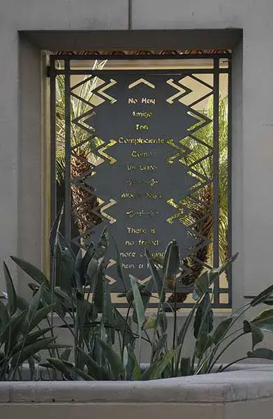 Ries Niemi, grillwork for the Children’s Courtyard