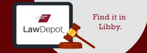 Logo for Law Depot via Libby