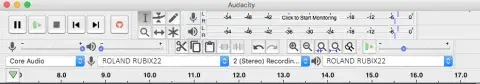 screenshot showing quality preferences on Audacity