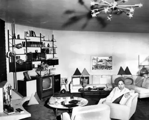 Mickey at home