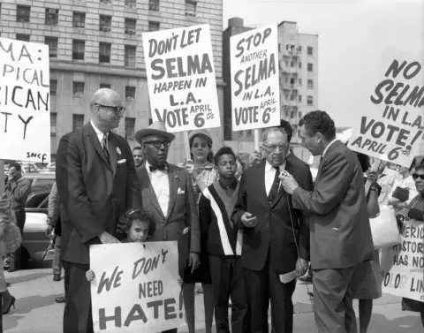 People protesting