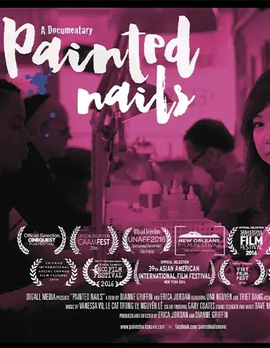 Promotional graphic for the Painted Nails 