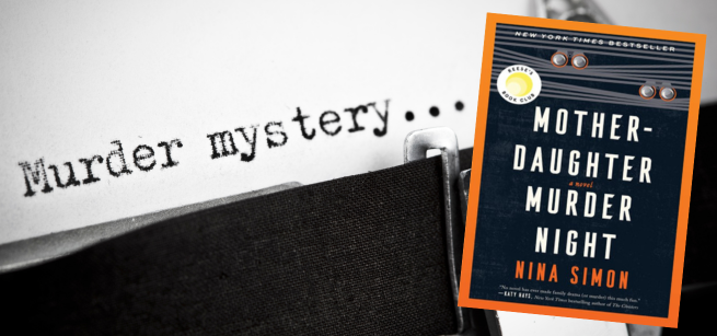 Splash image depicting Mystery Book Club for July