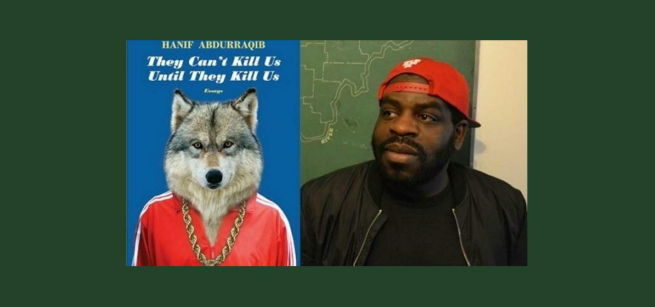 image of author Hanif Abdurraqib and his book