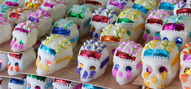 Decorated Sugar Skulls