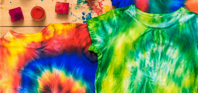 Pictures of Tie Dye t-shirts 