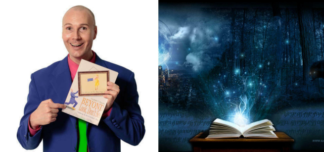 christopher magician and magical book
