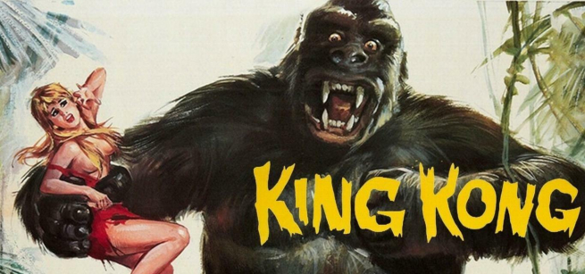 King Kong is holding Ann Darrow