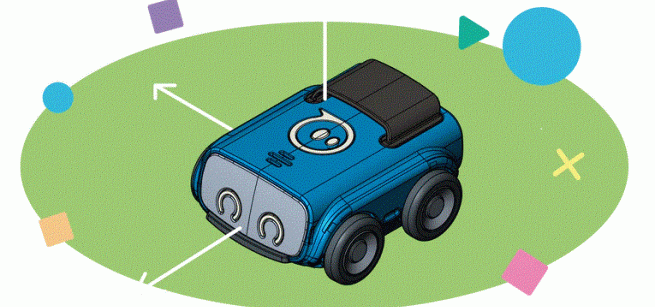illustration of a sphero car