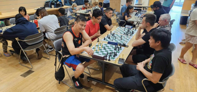 Image of people playing chess