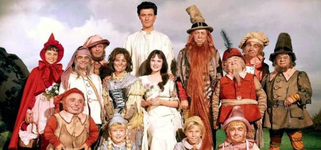 The characters of the movie are posing for a poster