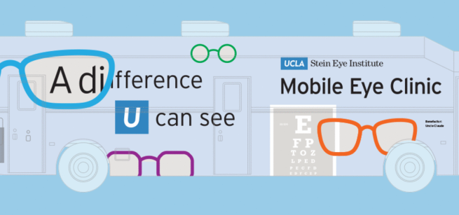 UCLA eye clinic graphic