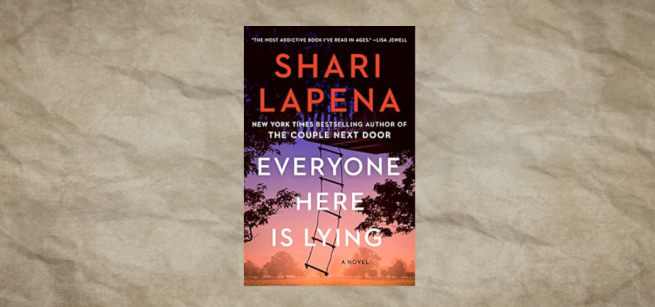 book cover of everyone here is lying