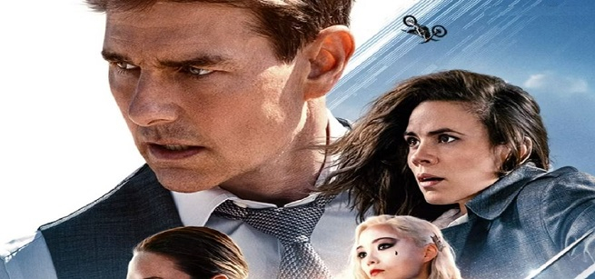 Man and two women looking into the distance.