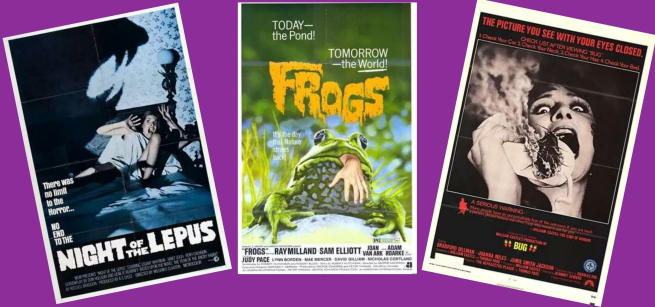 poster art for the three films