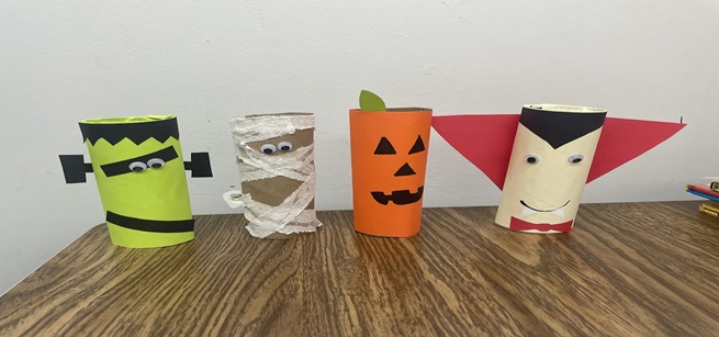 4 Halloween character crafts