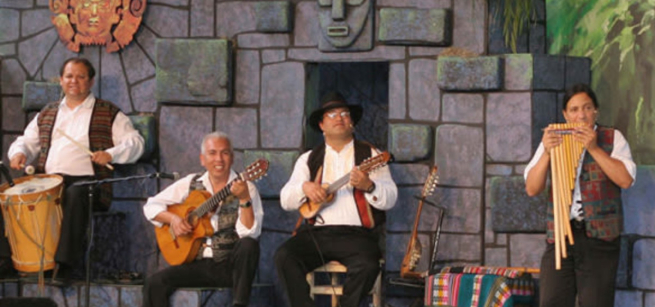 INCA group performing with instruments