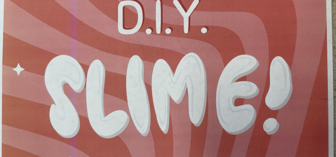 graphic that reads diy slime
