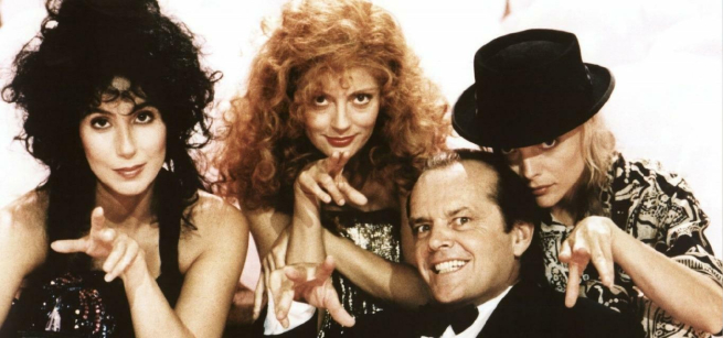 The four characters are posing for the camera