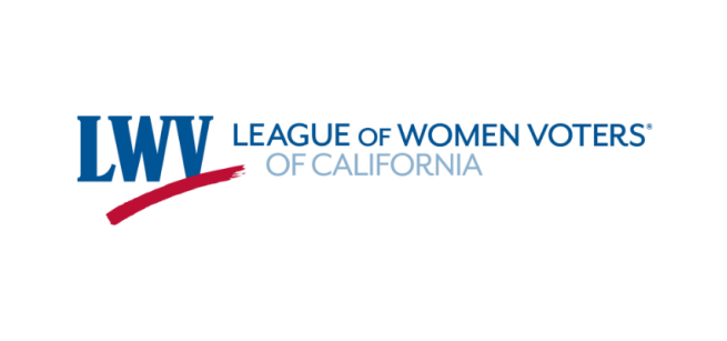 Logo of the League of Women Voters of California