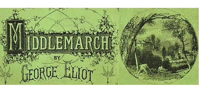 Artwork from the cover of "Middlemarch" by George Eliot..