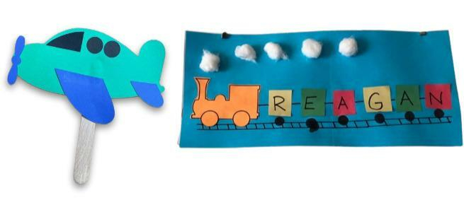 Airplane craft and train craft