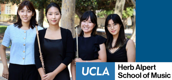 2X2 Gluck Ensemble and ucla logo