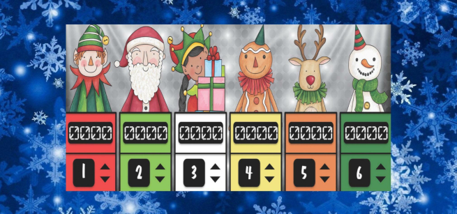 holiday characters on a quiz show