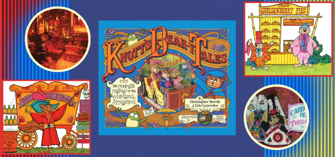 Knott's Bear-y Tales book cover and pages