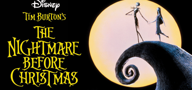 Movie poster for The Nightmare Before Christmas