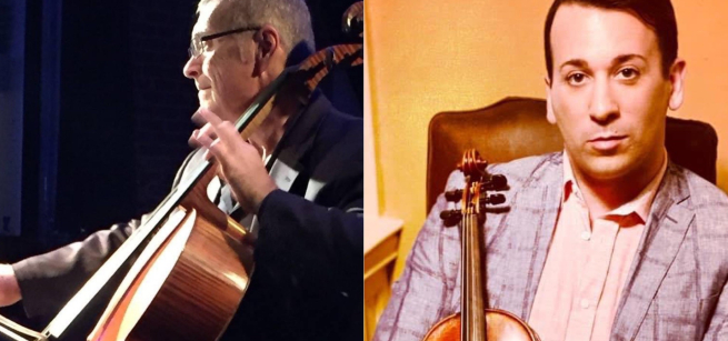 Violinist Andrew Sords and Cellist John Walz