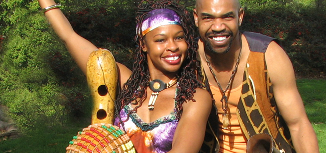 Musiciansperformers Teresa Smith and Chazz Ross