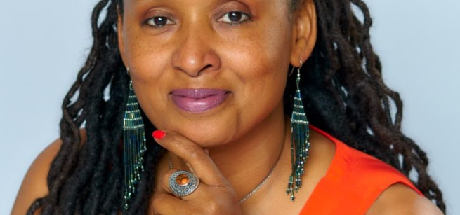 A photo of presenter Shonda