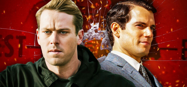 The two protagonists of the movie are pictured