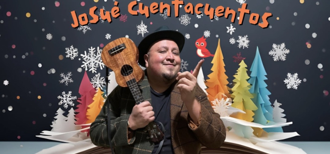 Josué Cuentacuentos Bilingual Storytime Selfie