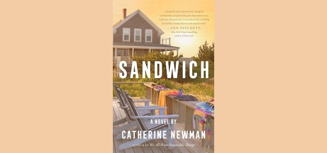 Cover art of the novel "Sandwich" by Catherine Newman.